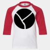 Youth Three Quarter Sleeve Baseball T-Shirt Thumbnail