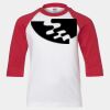 Youth Three Quarter Sleeve Baseball T-Shirt Thumbnail