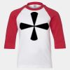 Youth Three Quarter Sleeve Baseball T-Shirt Thumbnail