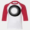 Youth Three Quarter Sleeve Baseball T-Shirt Thumbnail