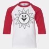 Youth Three Quarter Sleeve Baseball T-Shirt Thumbnail