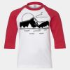 Youth Three Quarter Sleeve Baseball T-Shirt Thumbnail