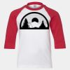 Youth Three Quarter Sleeve Baseball T-Shirt Thumbnail