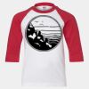 Youth Three Quarter Sleeve Baseball T-Shirt Thumbnail