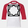 Youth Three Quarter Sleeve Baseball T-Shirt Thumbnail