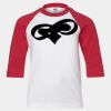 Youth Three Quarter Sleeve Baseball T-Shirt Thumbnail