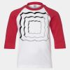 Youth Three Quarter Sleeve Baseball T-Shirt Thumbnail