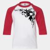 Youth Three Quarter Sleeve Baseball T-Shirt Thumbnail