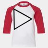 Youth Three Quarter Sleeve Baseball T-Shirt Thumbnail
