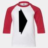 Youth Three Quarter Sleeve Baseball T-Shirt Thumbnail
