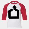 Youth Three Quarter Sleeve Baseball T-Shirt Thumbnail