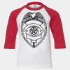 Youth Three Quarter Sleeve Baseball T-Shirt Thumbnail
