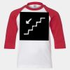 Youth Three Quarter Sleeve Baseball T-Shirt Thumbnail