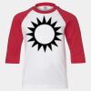 Youth Three Quarter Sleeve Baseball T-Shirt Thumbnail