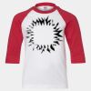 Youth Three Quarter Sleeve Baseball T-Shirt Thumbnail