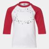 Youth Three Quarter Sleeve Baseball T-Shirt Thumbnail