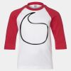 Youth Three Quarter Sleeve Baseball T-Shirt Thumbnail