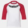 Youth Three Quarter Sleeve Baseball T-Shirt Thumbnail