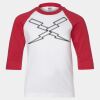Youth Three Quarter Sleeve Baseball T-Shirt Thumbnail