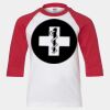 Youth Three Quarter Sleeve Baseball T-Shirt Thumbnail