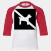 Youth Three Quarter Sleeve Baseball T-Shirt Thumbnail