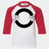 Youth Three Quarter Sleeve Baseball T-Shirt Thumbnail