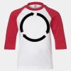 Youth Three Quarter Sleeve Baseball T-Shirt Thumbnail
