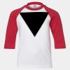 Youth Three Quarter Sleeve Baseball T-Shirt Thumbnail