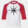 Youth Three Quarter Sleeve Baseball T-Shirt Thumbnail