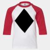 Youth Three Quarter Sleeve Baseball T-Shirt Thumbnail