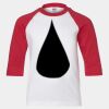 Youth Three Quarter Sleeve Baseball T-Shirt Thumbnail