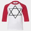 Youth Three Quarter Sleeve Baseball T-Shirt Thumbnail