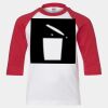 Youth Three Quarter Sleeve Baseball T-Shirt Thumbnail