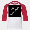 Youth Three Quarter Sleeve Baseball T-Shirt Thumbnail