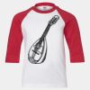 Youth Three Quarter Sleeve Baseball T-Shirt Thumbnail