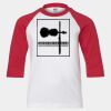 Youth Three Quarter Sleeve Baseball T-Shirt Thumbnail