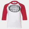 Youth Three Quarter Sleeve Baseball T-Shirt Thumbnail