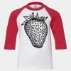 Youth Three Quarter Sleeve Baseball T-Shirt Thumbnail