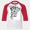 Youth Three Quarter Sleeve Baseball T-Shirt Thumbnail