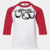 Youth Three Quarter Sleeve Baseball T-Shirt Thumbnail