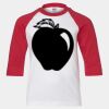 Youth Three Quarter Sleeve Baseball T-Shirt Thumbnail