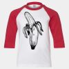 Youth Three Quarter Sleeve Baseball T-Shirt Thumbnail