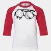 Youth Three Quarter Sleeve Baseball T-Shirt Thumbnail