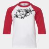 Youth Three Quarter Sleeve Baseball T-Shirt Thumbnail