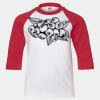 Youth Three Quarter Sleeve Baseball T-Shirt Thumbnail