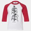 Youth Three Quarter Sleeve Baseball T-Shirt Thumbnail