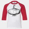 Youth Three Quarter Sleeve Baseball T-Shirt Thumbnail