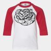 Youth Three Quarter Sleeve Baseball T-Shirt Thumbnail