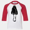 Youth Three Quarter Sleeve Baseball T-Shirt Thumbnail