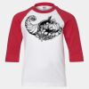 Youth Three Quarter Sleeve Baseball T-Shirt Thumbnail